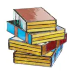 Stacked Books Lamp - Image 3