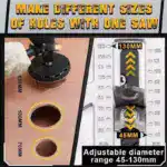 Adjustable punch saw tool for drilling - One-Time Offer! - Image 6