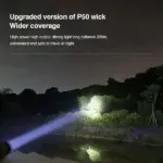 Holiday Hot Offer LED Rechargeable Tactical Laser Flashlight - Image 8