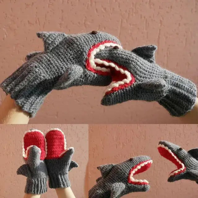 Shark Gloves Close-up