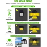 2023 New Outdoor Solar Wall Lamp - Image 13