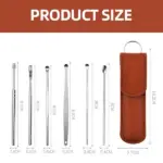 360° Stainless Steel Ear Wax Cleaner Set - Image 8