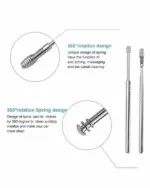 360° Stainless Steel Ear Wax Cleaner Set - Image 11