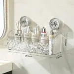 Light Luxury Style Glacier Pattern Suction Cup Shelf - Image 2