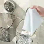 Light Luxury Style Glacier Pattern Suction Cup Shelf - Image 5