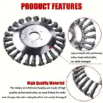 Durable Metal Wire Trimmer Head For Lawn Mowers - Image 4