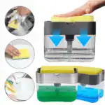 Liquid Soap Dispenser & sponge holder (With Free Sponge) - Image 2