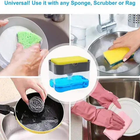Dishwasher dispenser in use