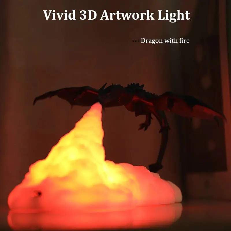 Dragon Lamp Details