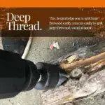 Firewood Drill Bit Wood Splitter - Image 3
