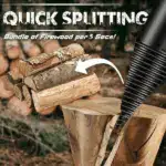 Firewood Drill Bit Wood Splitter - Image 7