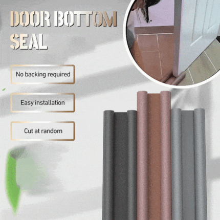 Waterproof Noise & Pest Blocking Door Bottom Seal Strip