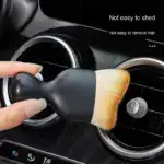 🔥 Multi-Purpose Soft Fur Car Interior Brush – Gently Clean Vents, Dashboards & Dusty Surfaces
