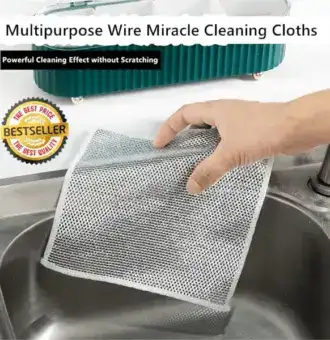 2025 New Multipurpose Wire Miracle Cleaning Cloths