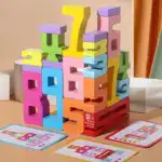 Wooden Number Blocks