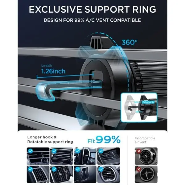Universal compatibility phone mount