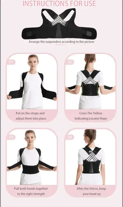 Posture Correction Illustration