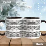 Hidden Message Coffee Mug Unique Gift for Work Bestie