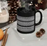 Hidden Message Coffee Mug Unique Gift for Work Bestie